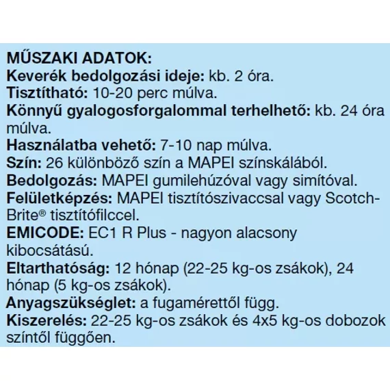 MAPEI Keracolor FF Flex fugázó anyag 152 Nugát, 2 kg