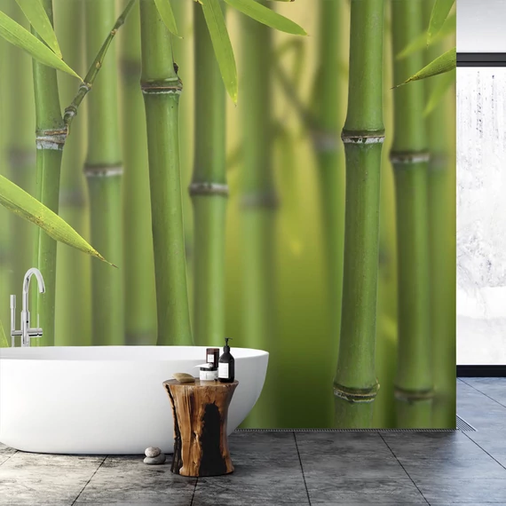 HB SPC/vinyl vízálló fali panel, Bamboo Sprouts (2605 x 2802 mm)