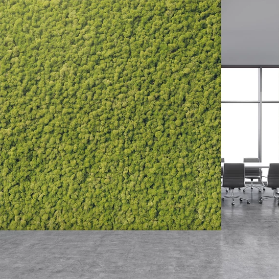HB SPC/vinyl vízálló fali panel, Moss (2605 x 934 mm)