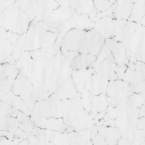 HB SPC/vinyl vízálló fali panel, White Marble