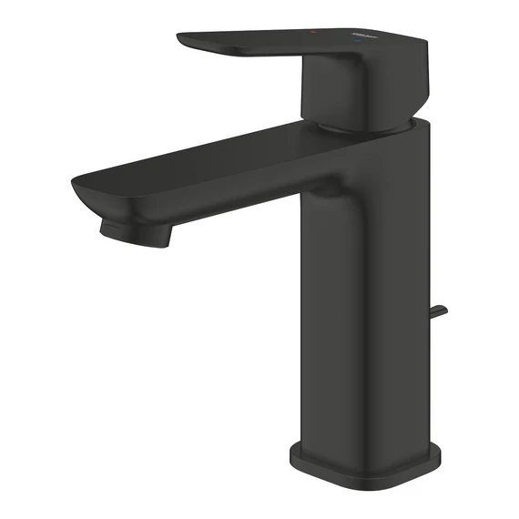 GROHE Cubeo mosdócsaptelep húzórudas M-es méret, Matt Black