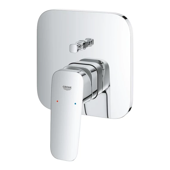 GROHE Cubeo egykaros falsík alatti zuhanycsaptelep, 2 funkciós, Chrome
