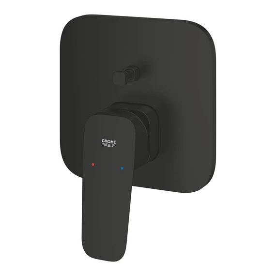 GROHE Cubeo egykaros falsík alatti zuhanycsaptelep, 2 funkciós, Matt Black