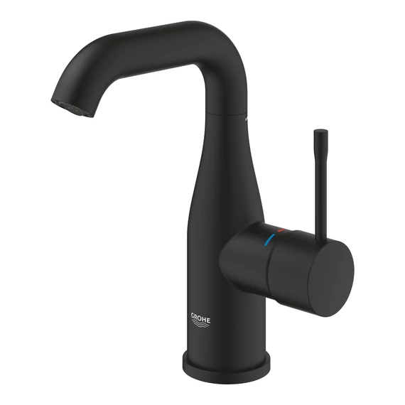 GROHE Essence mosdócsaptelep leeresztővel M-es méret, Phantom Black
