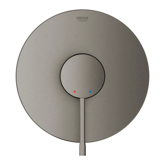GROHE Essence falsík alatti zuhanycsaptelep, 1 funkciós, Brushed Hard Graphite