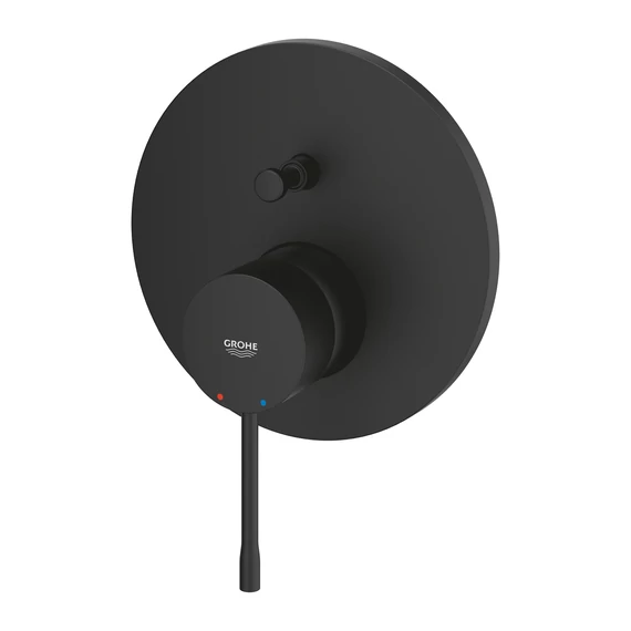 GROHE Essence falsík alatti zuhanycsaptelep, 2 funkciós, Phantom Black