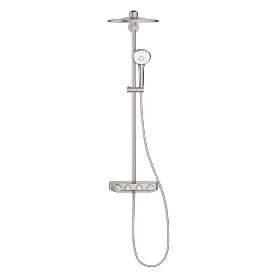 GROHE Euphoria SmartControl 310 Duo termosztátos zuhanyrendszer, Supersteel
