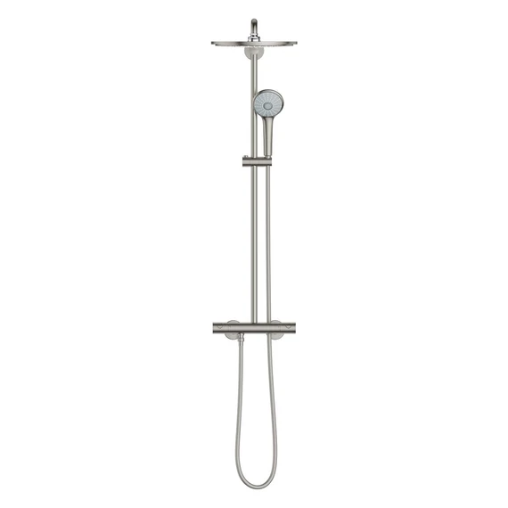 GROHE Euphoria System 310 termosztátos zuhanyrendszer, Supersteel