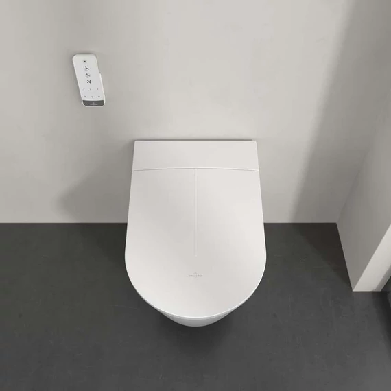 VILLEROY Tivo bidéfunkciós WC+ülőke, Glossy White Alp