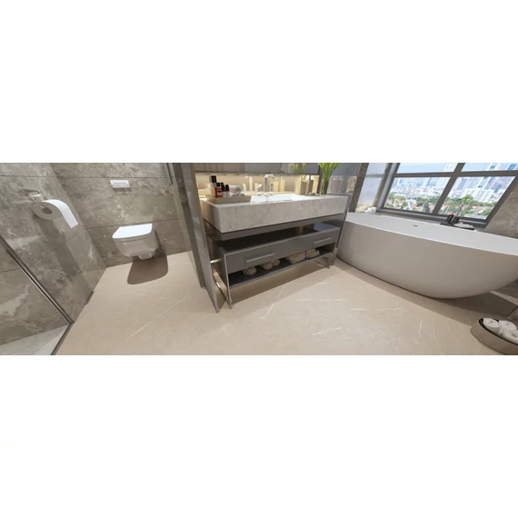 LUNART AURORA STONE Carrara Beige SPC padló