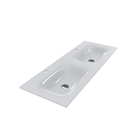 LUNART Timo 1200-2 mosdó, fényes fehér