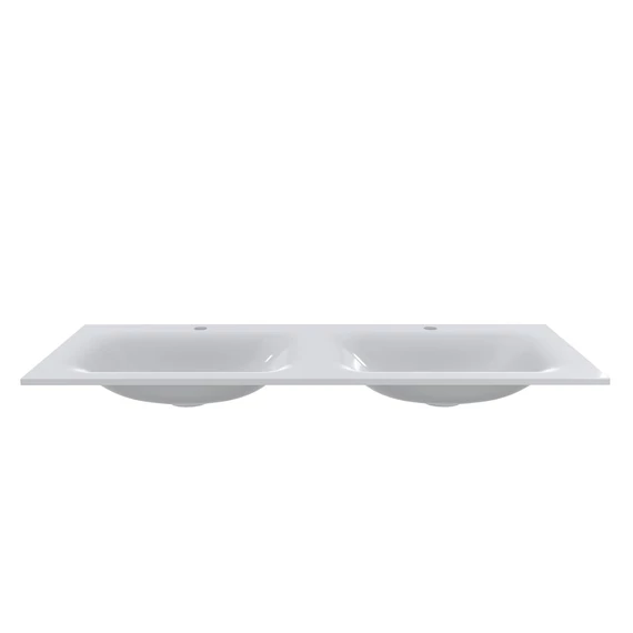 LUNART Timo 1200-2 mosdó, fényes fehér