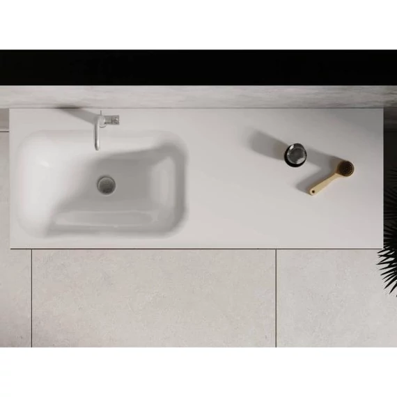 LUNART Timo 1200 L mosdó, fényes fehér