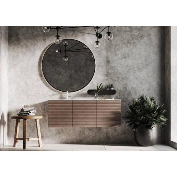 LUNART Timo 1200 L mosdó, fényes fehér