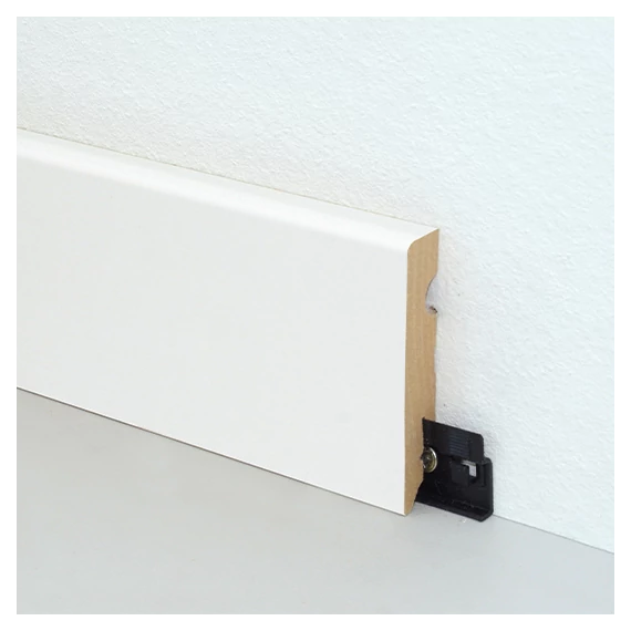 Fehér festhető szegőléc FU084L 2400x80x15mm