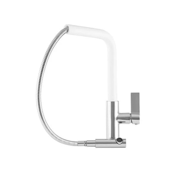 LUNART Mimi konyhai csaptelep, White Chrome
