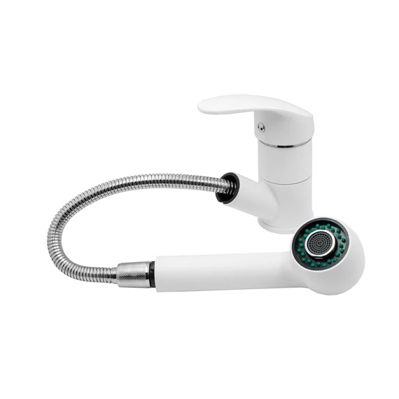 LUNART Athos konyhai csaptelep, White