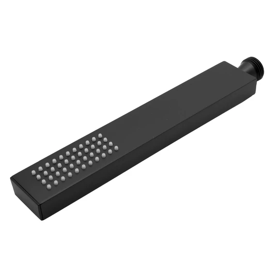 LUNART Freedom szabadon álló kád csaptelep zuhanyszettel, Matt Black