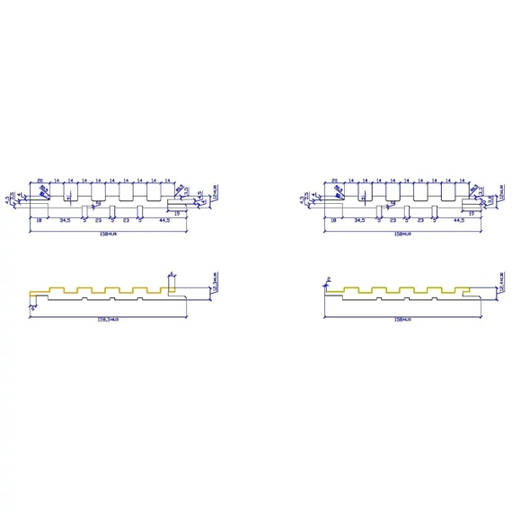 AGT LAMBRI Falpanel LB-3783 Matt Teak 248