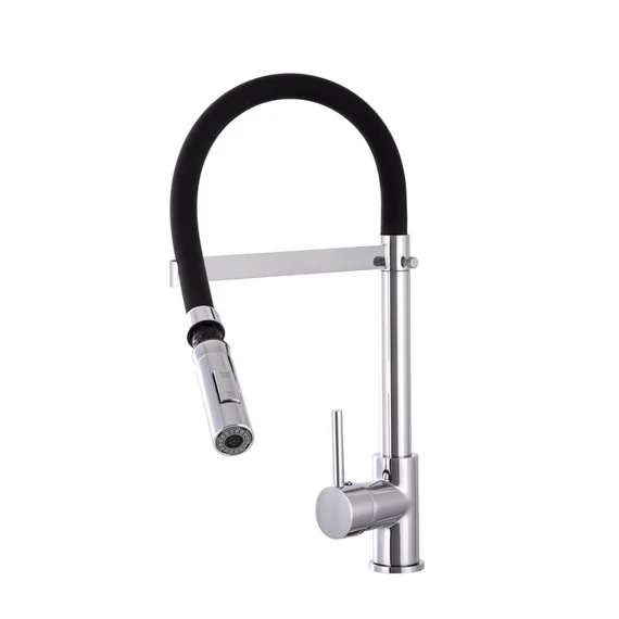 LUNART Gabor konyhai csaptelep, Black Chrome