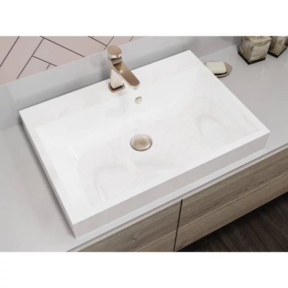 LUNART Atty 600 mosdó, fényes RAL