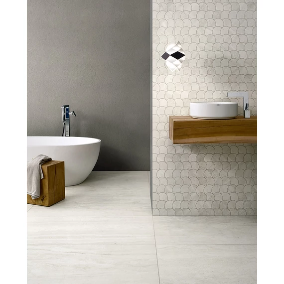 COEM Reverso2 Mosaico Wavy White Nat./Ret. burkolólap