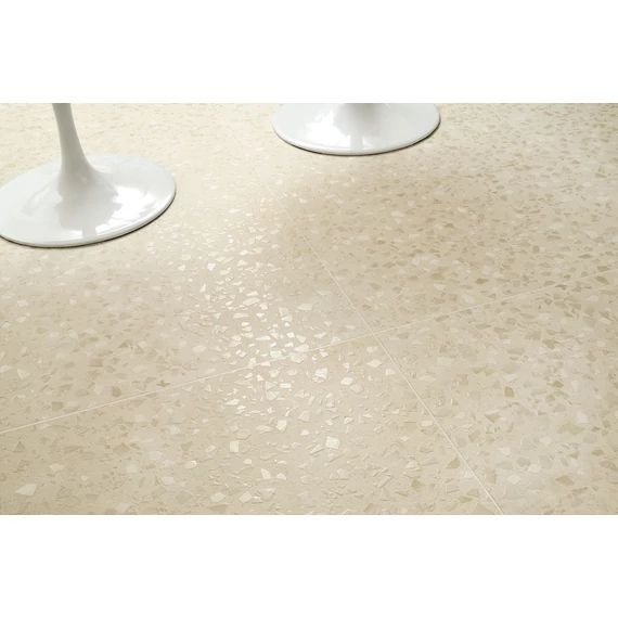 COEM Terrazzo Maxi Caolino Nat./Ret. burkolólap 60x120