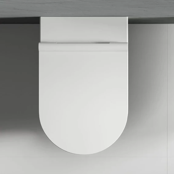 DOLOMITE Mayka lassan záródó WC ülőke, Matt White