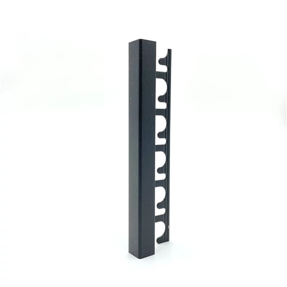 Progress Projolly Square Stone Line szögletes alumínium élprofil 2700x10mm, Black