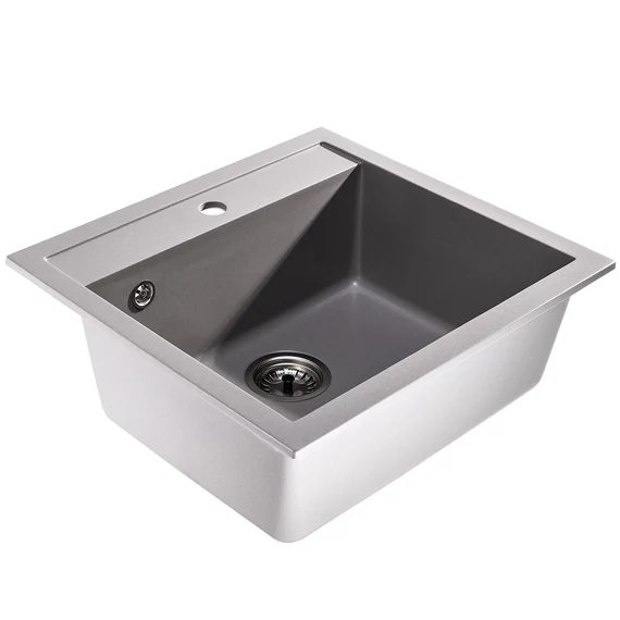 Oldalnézet Light Grey Cuki mosogató