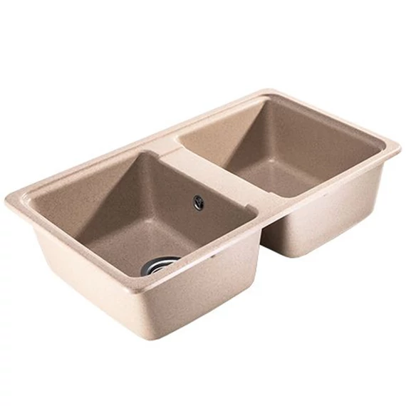 Oldalnézet Beige Nolen mosogató